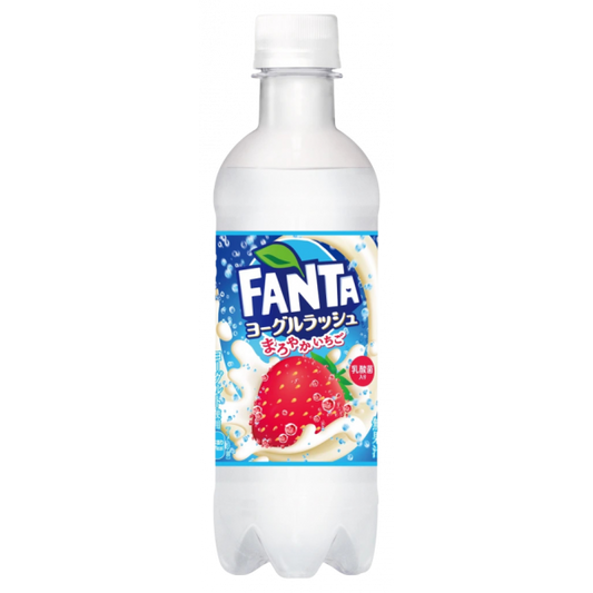 Fanta fraise ruée vers le yogourt