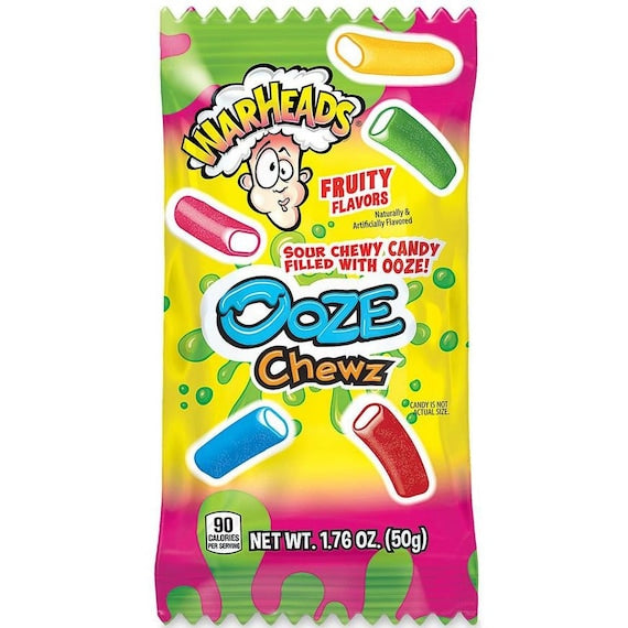 WarHeads Ooze Chewz Fruité