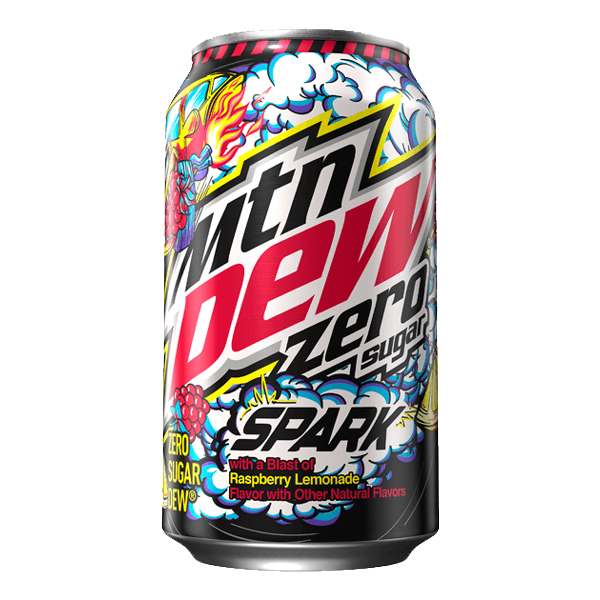 Mountain Dew Spark zéro sucre