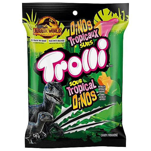 Dinos Tropicaux Sour Trolli