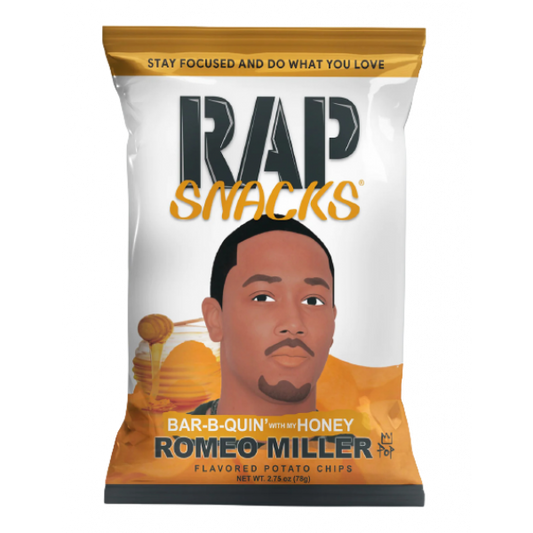 Rap Snacks Romeo Miller Bar-B-Quin avec mon miel