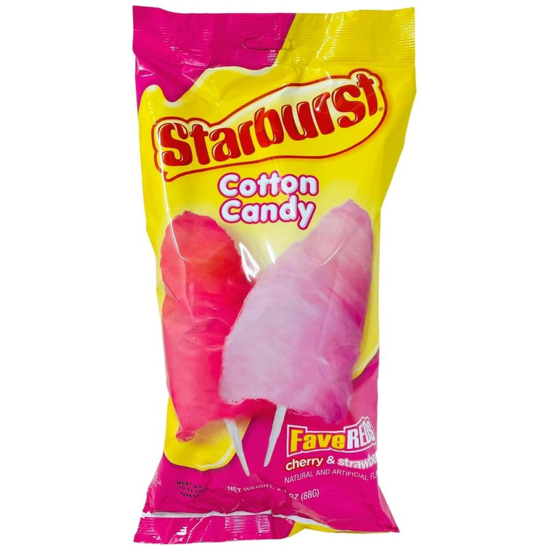 Starburst Cherry & Strawbery Cotton Candy