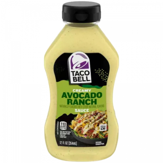 Taco Bell sauce ranch à l'avocat